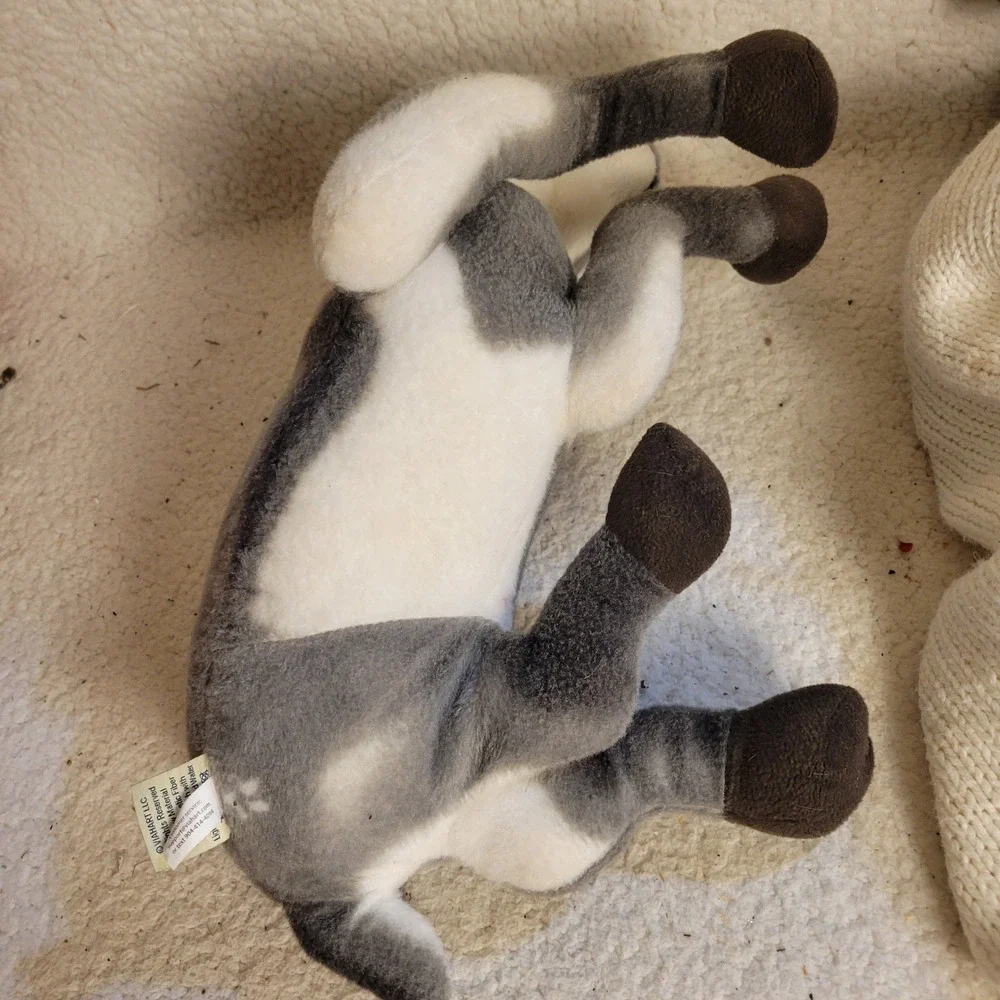 Tiger Tale Toys Mountain Goat Plush Kids 21in Gray Good Realistic Stuffed Animal